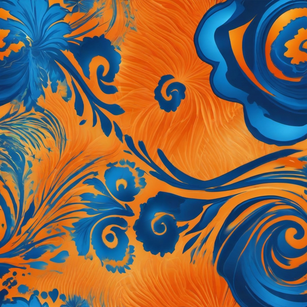 Orange Background Wallpaper - orange and blue tie dye background  