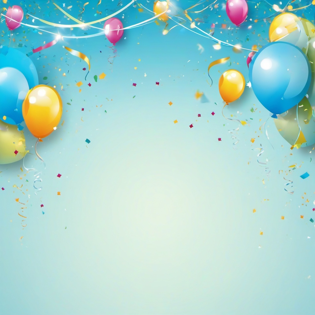 Party Background Wallpaper - light blue birthday background  