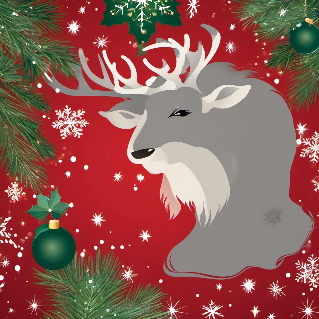 Christmas Background Wallpaper - christmas background reindeer  