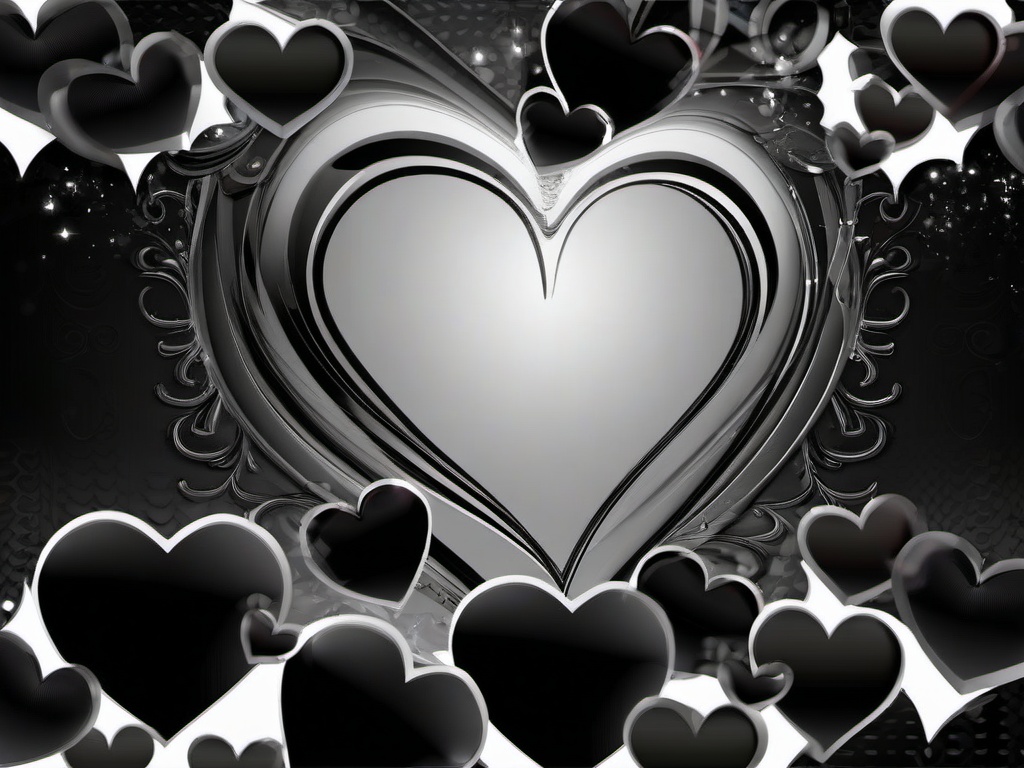 Heart Dark Wallpaper  ,desktop background wallpaper