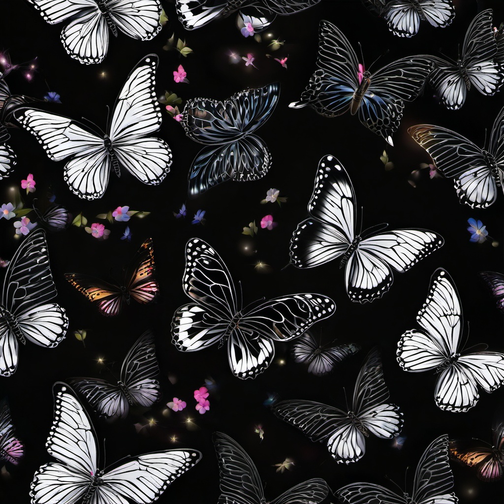 Butterfly Background Wallpaper - butterfly black background wallpaper  