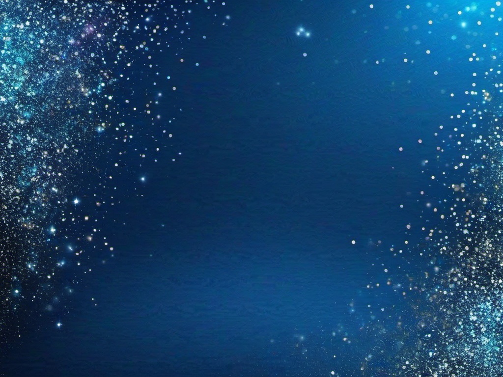 Free Blue Glitter Background  