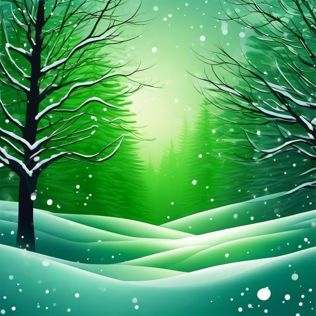 Winter background wallpaper - green winter wallpaper  