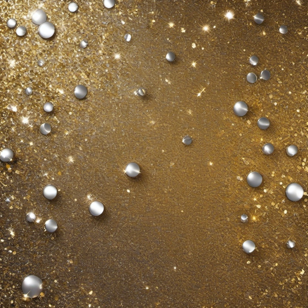 Glitter background - silver gold glitter background  