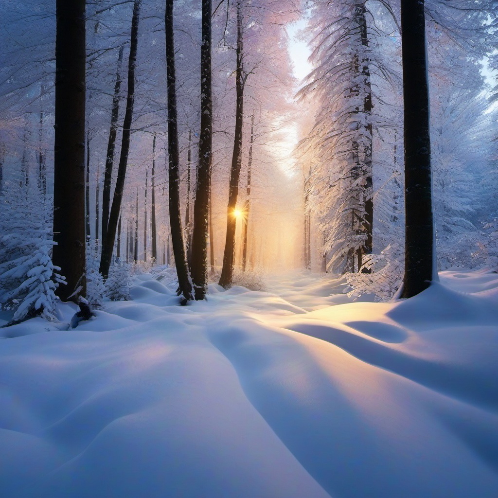 Snow Background Wallpaper - forest snow wallpaper  