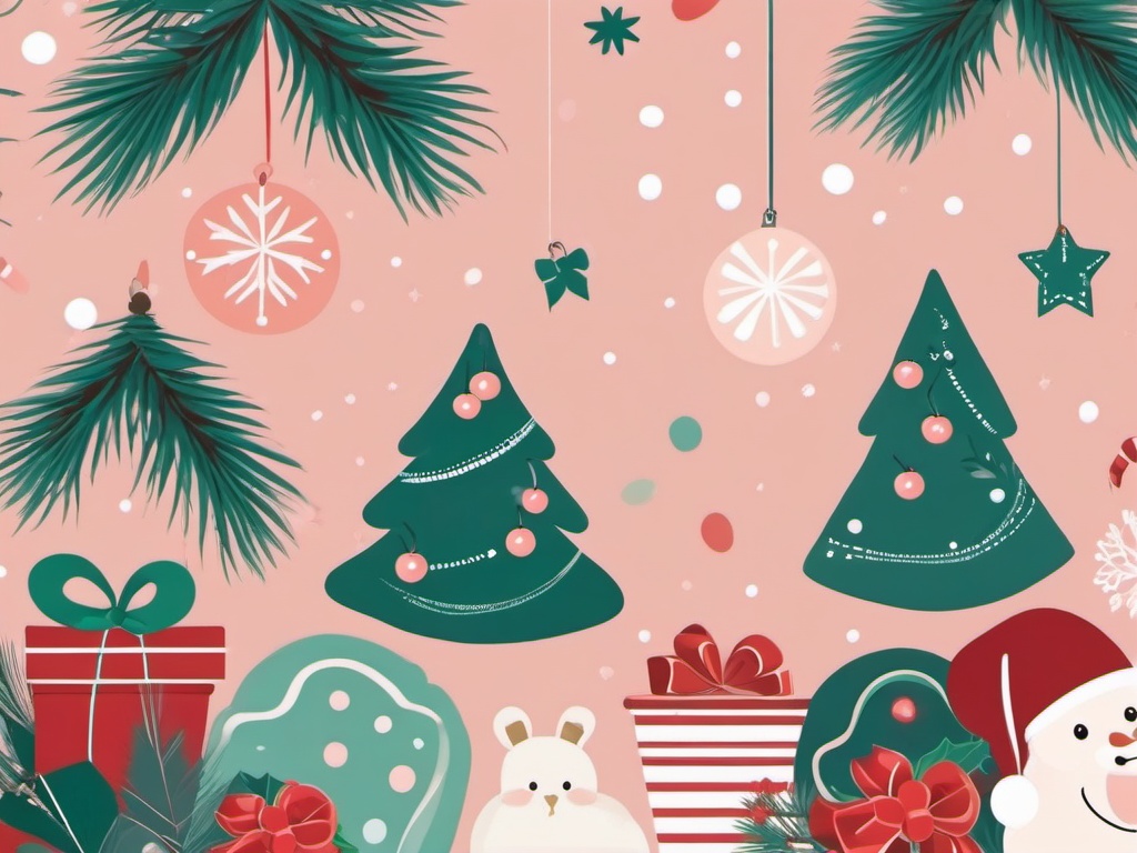 Cute Christmas Backgrounds Aesthetic  