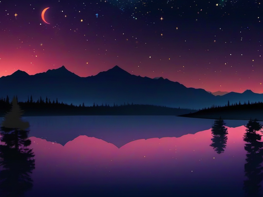 Night Stars Wallpaper  ,desktop background wallpaper