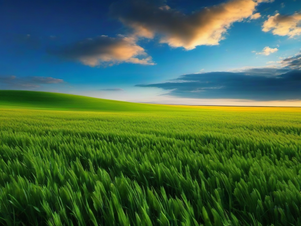 Sky And Field Background  ,desktop background wallpaper