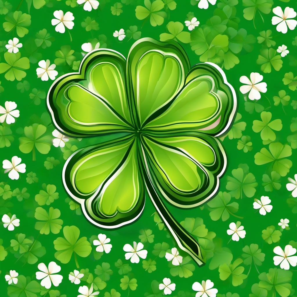 Four Leaf Clover  clipart