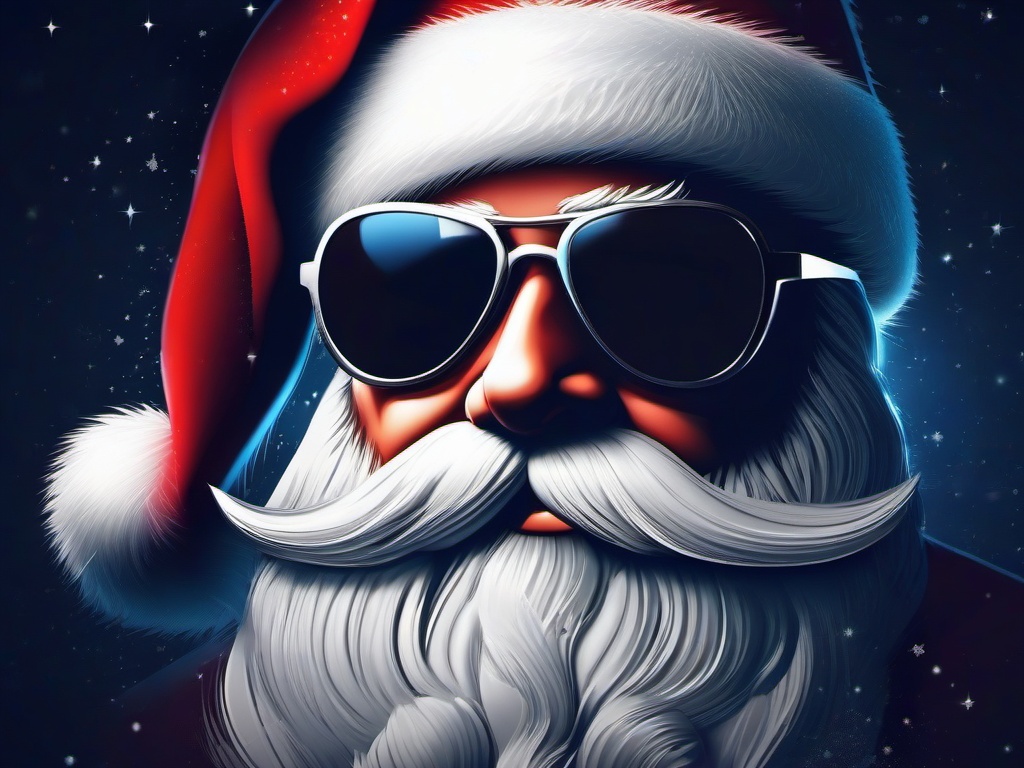 Cool Santa Wallpaper  