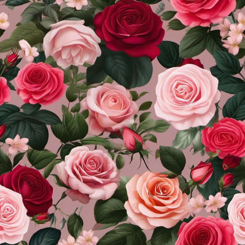 Flower Background Wallpaper - aesthetic rose wallpaper  