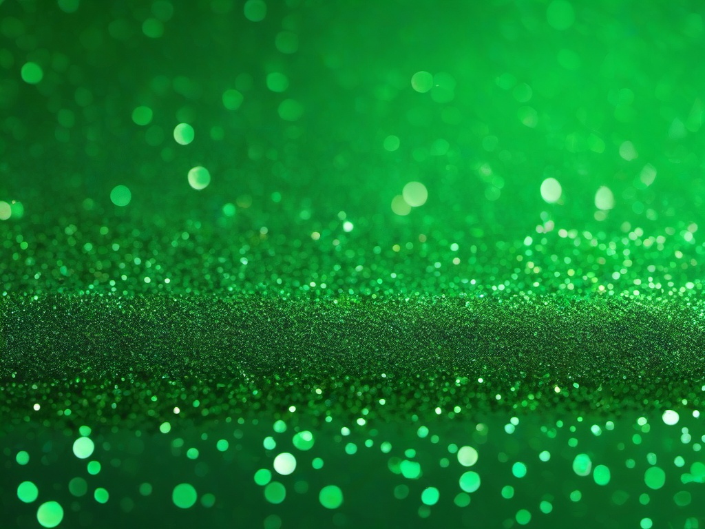 Green Glitter Background  