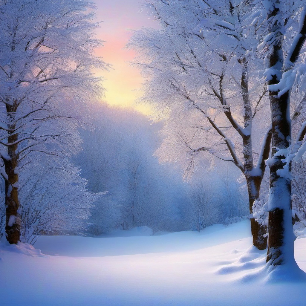 Winter background wallpaper - snowy winter scene background  