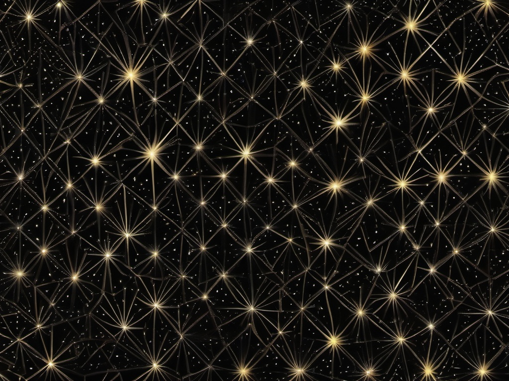 Starry Space Black Background intricate details, patterns, wallpaper photo