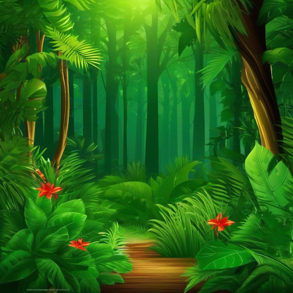 Forest Background Wallpaper - forest jungle wallpaper  