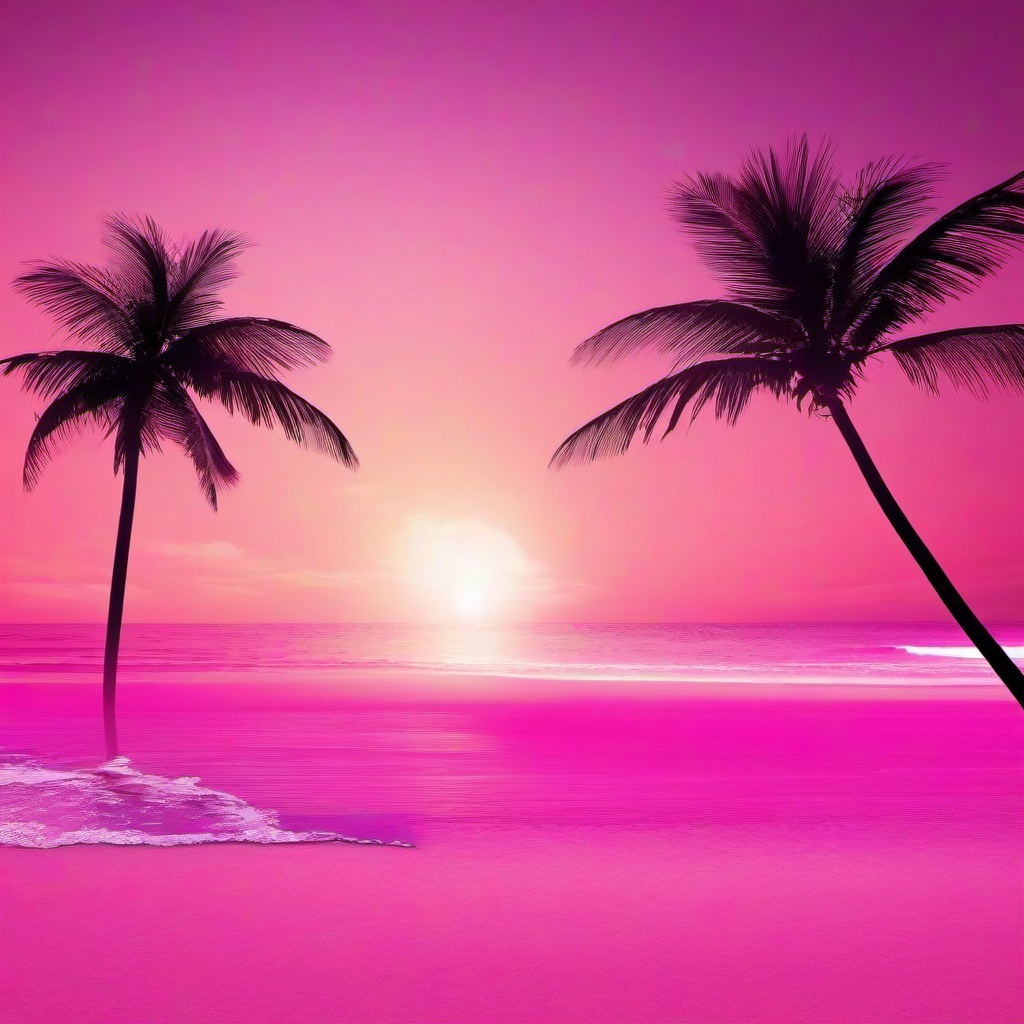 Beach Background Wallpaper - pink wallpaper beach  