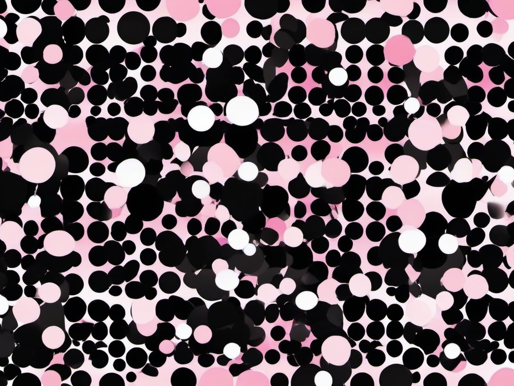 Black With Pink Background-Deep black with soft pink circles for a trendy, stylish effect  background wallpaper