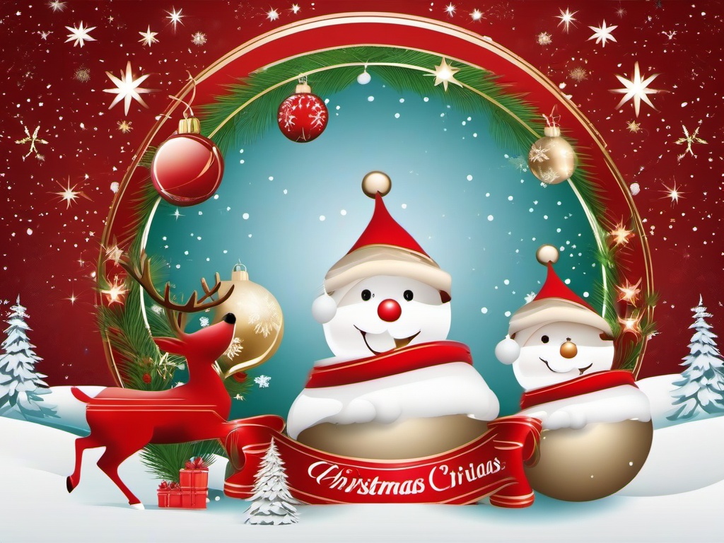 Christmas Funny Backgrounds  