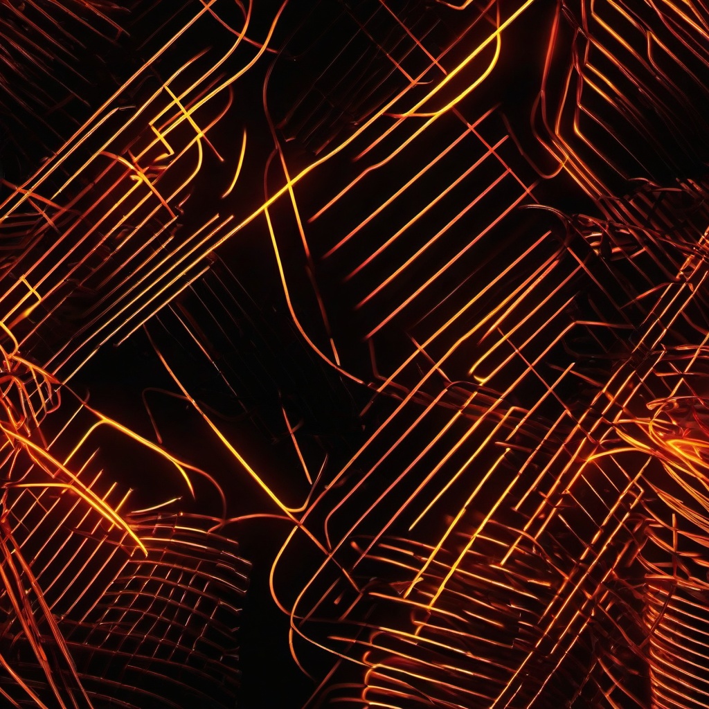 Neon Background Wallpaper - neon orange wallpaper  