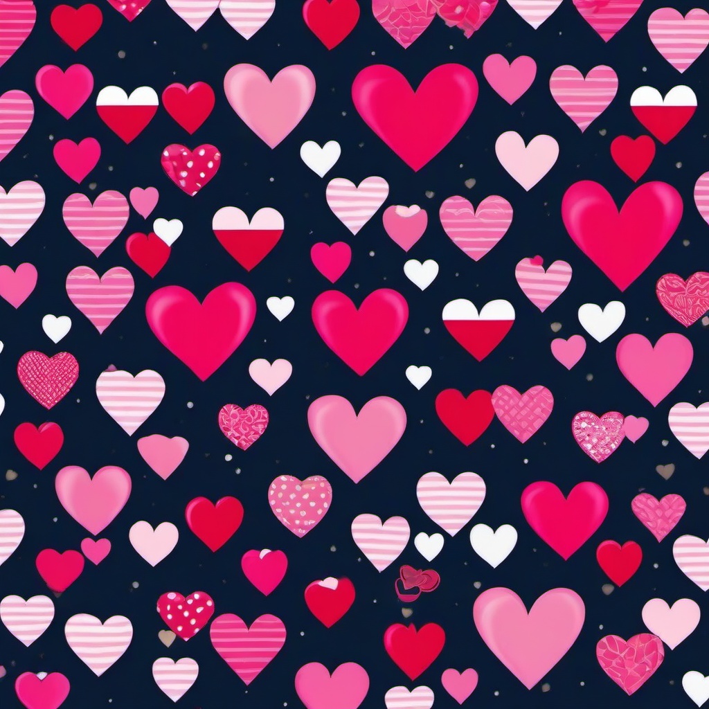 Heart Background Wallpaper - preppy valentines wallpaper  