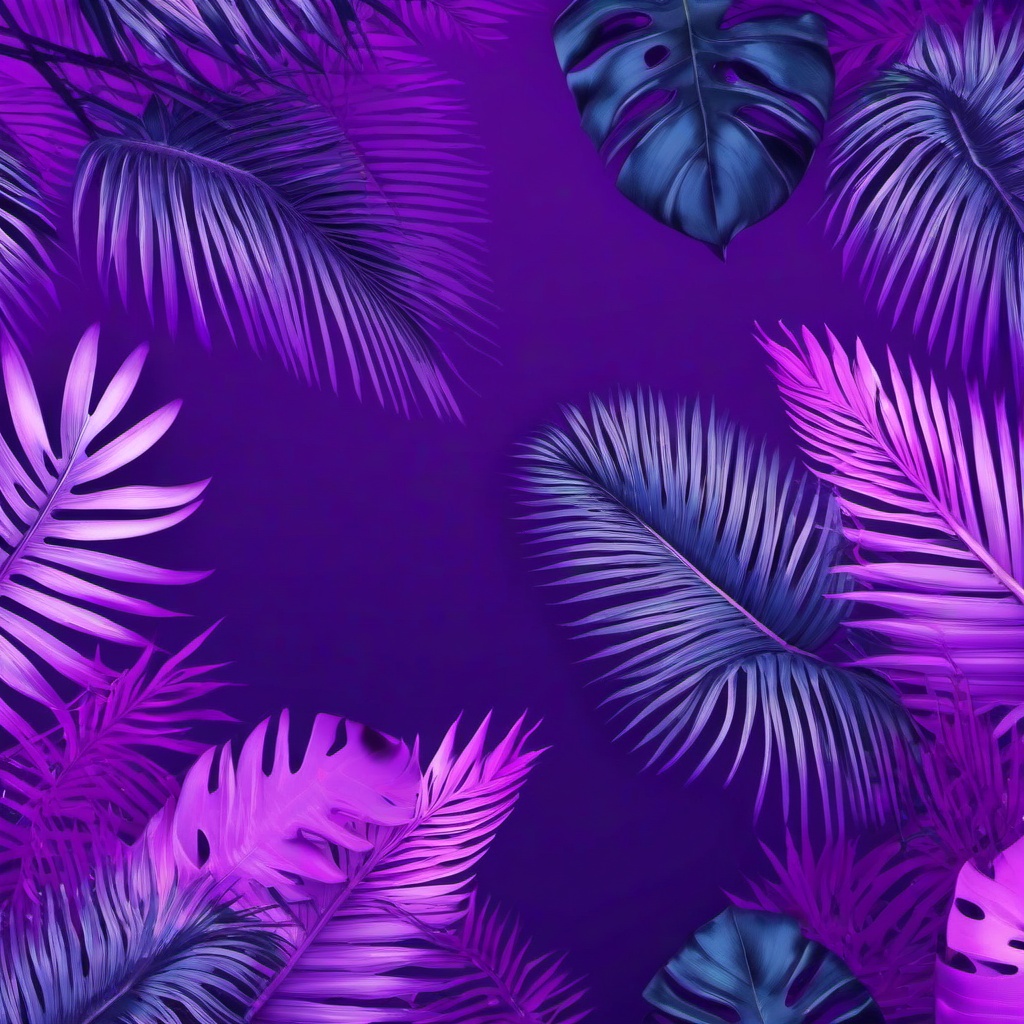 Purple Background Wallpaper - aesthetic tropical wallpaper  