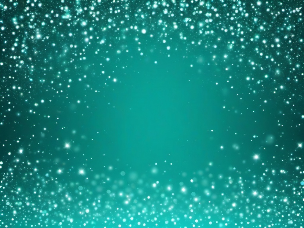 Teal Sparkle Background  