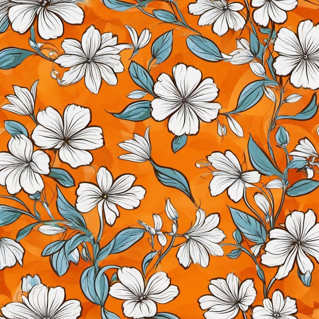 Orange Background Wallpaper - iphone orange flower wallpaper  