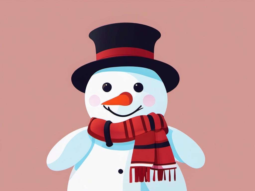 Snowman Aesthetic Wallpaper  