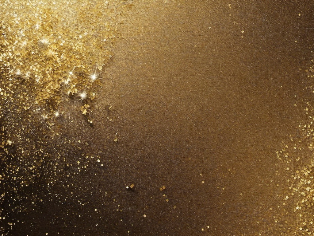 Gold Glitter Background  