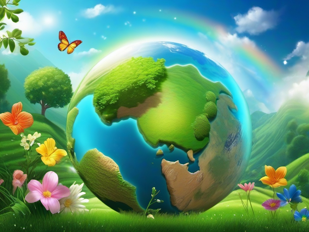 cute earth wallpaper  ,desktop background wallpaper