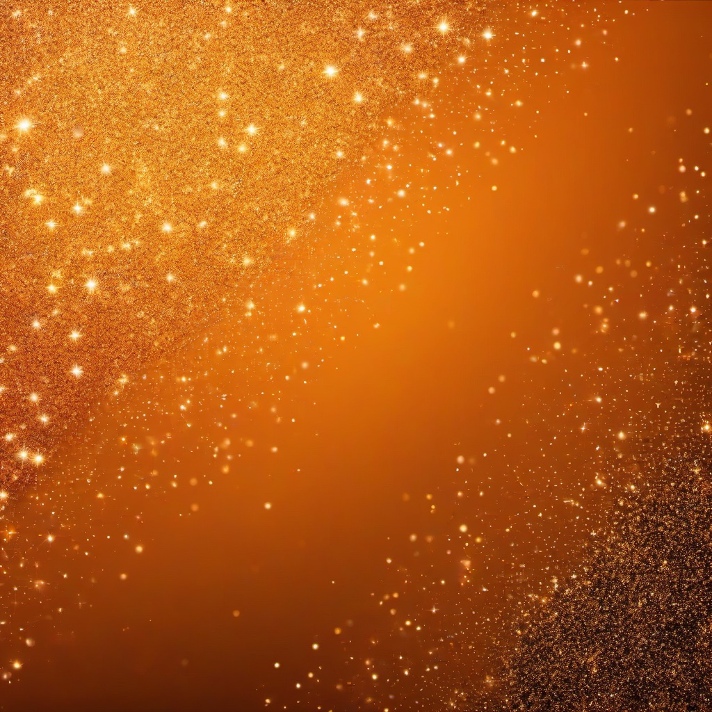 Glitter background - sparkle orange background  