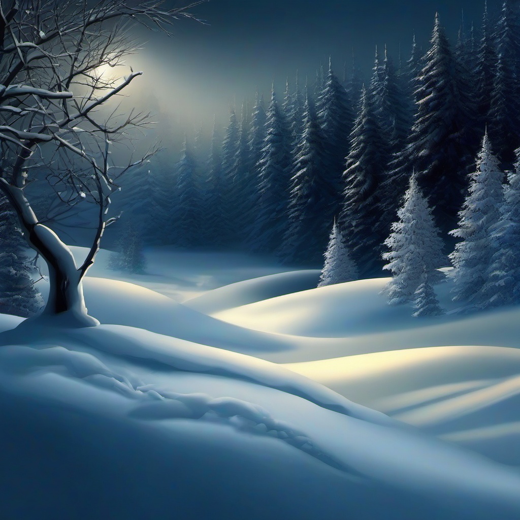 Winter background wallpaper - dark winter background  