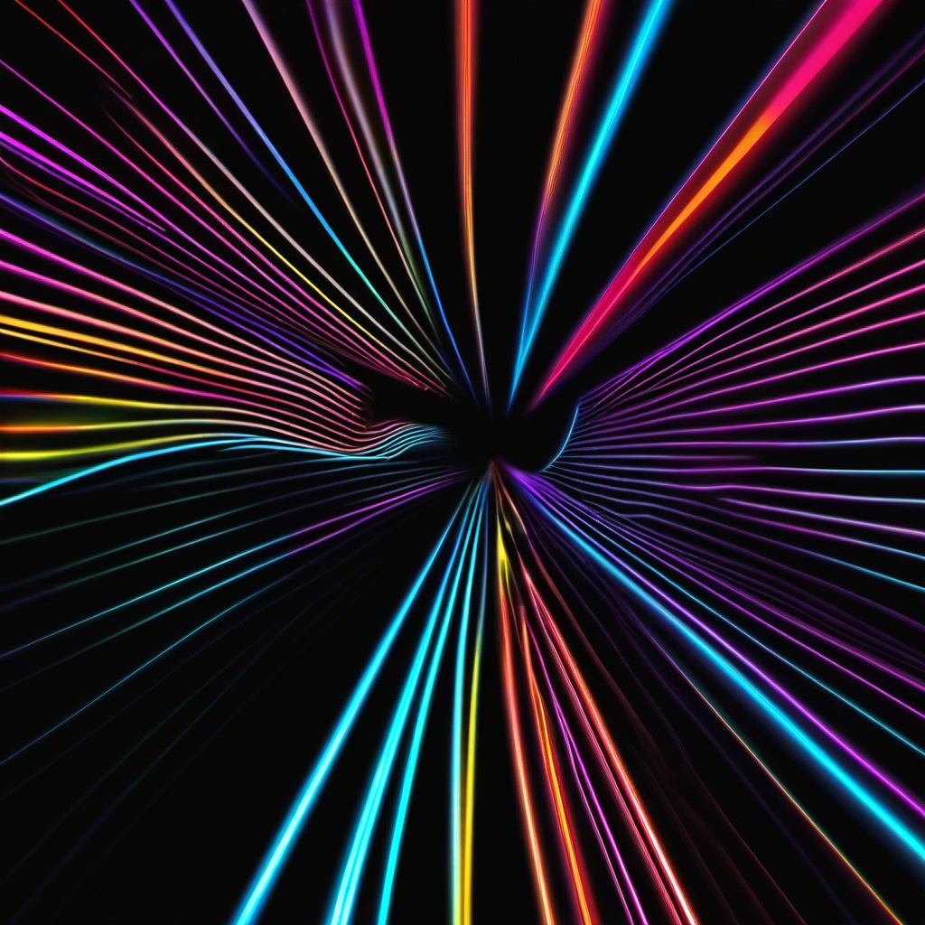 Neon Background Wallpaper - neon line background  