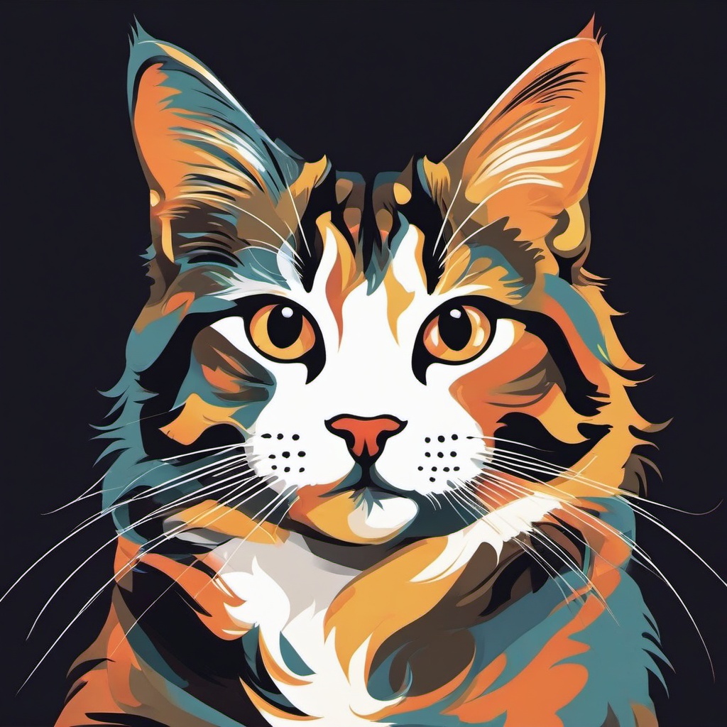 Cat Background Wallpaper - cat art background  