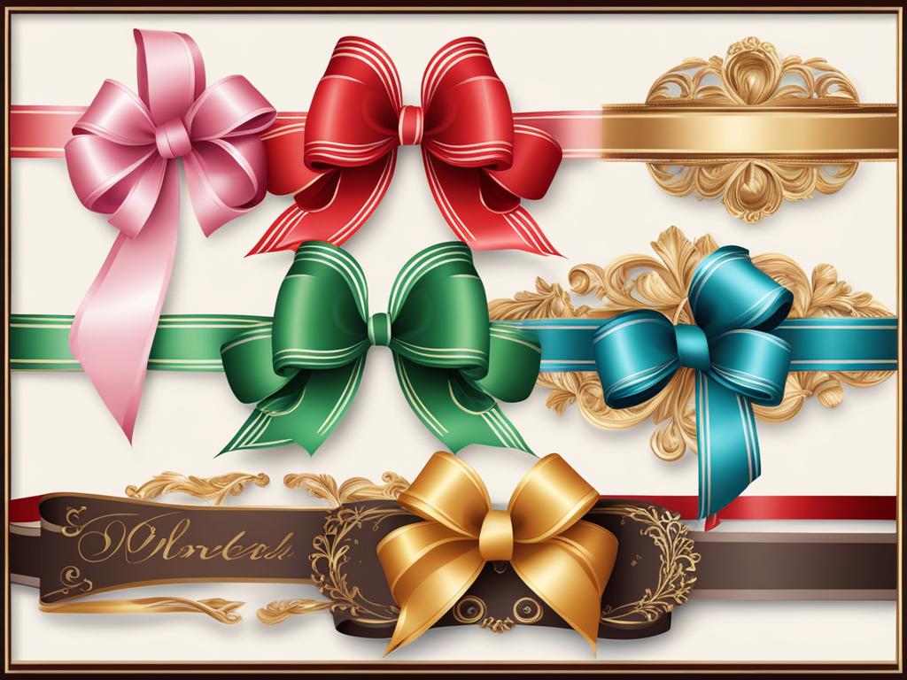 ribbon clipart - a decorative ribbon with graceful curls, adding charm 