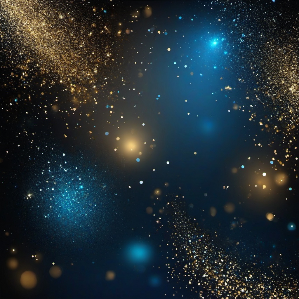 Glitter background - blue background sparkle  