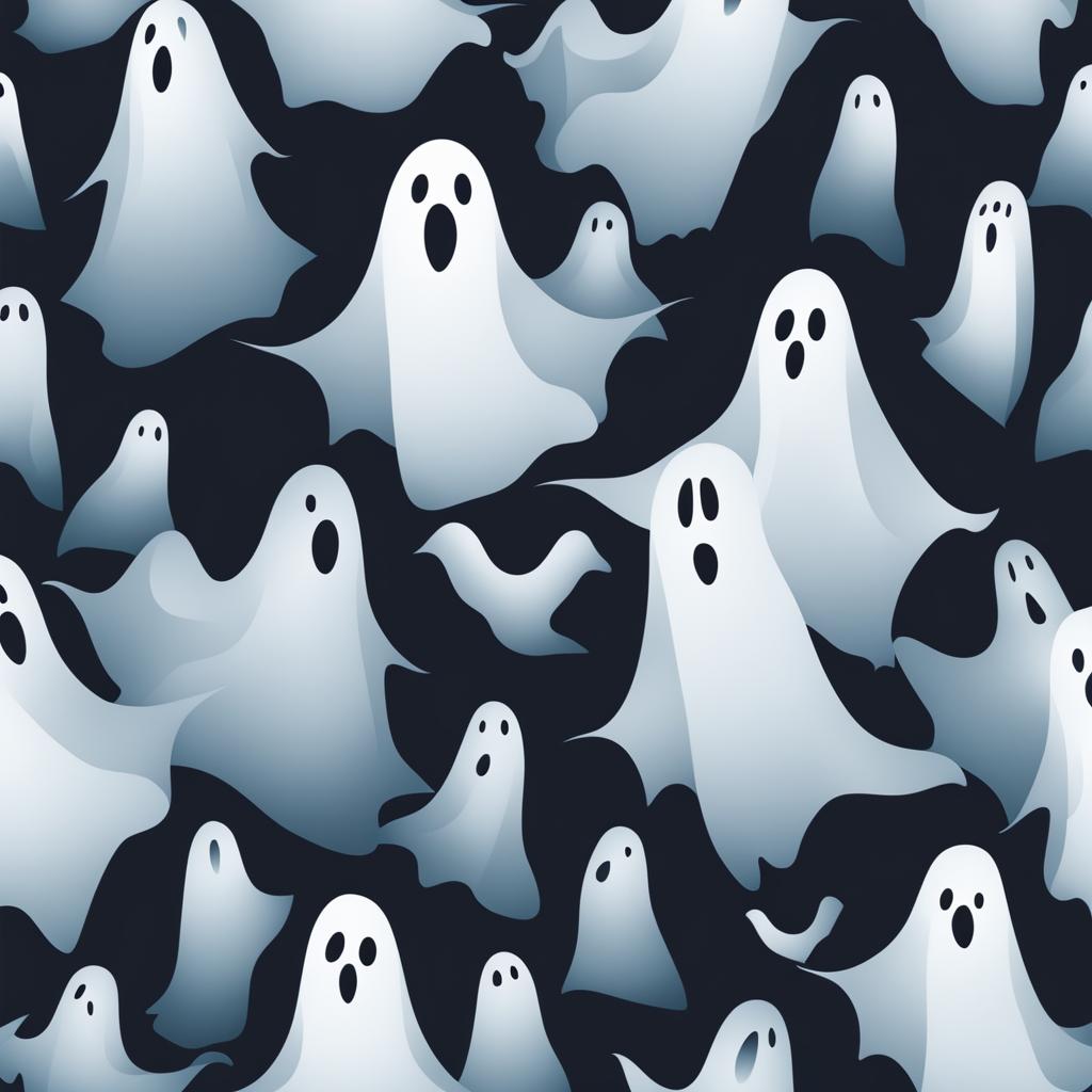 ghost clipart - a translucent ghost with a haunting presence. 