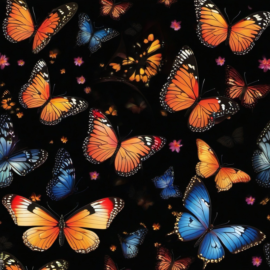 Butterfly Background Wallpaper - butterfly in dark background  