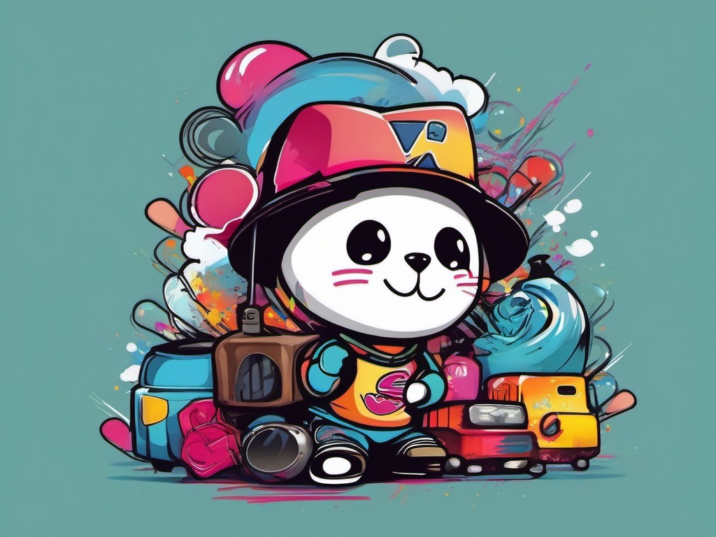 cute graffiti wallpaper  ,desktop background wallpaper