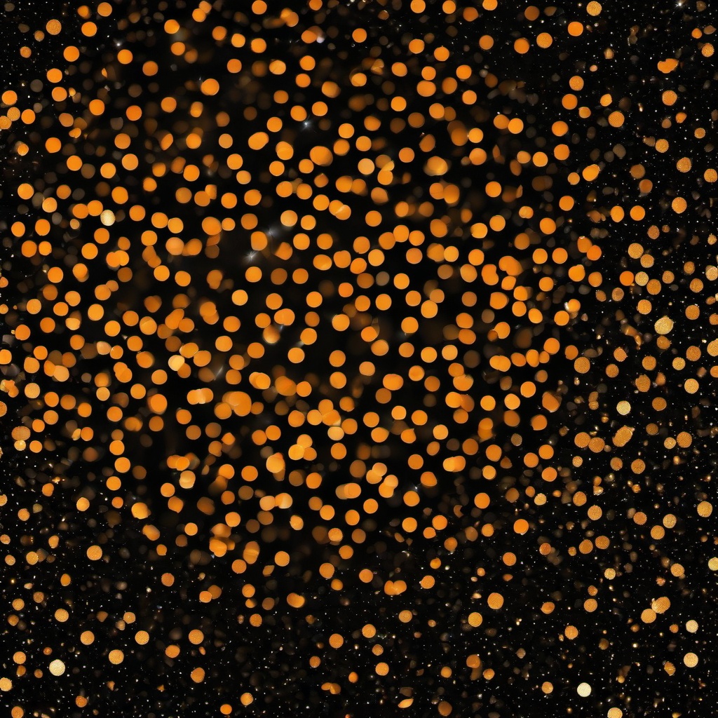 Glitter background - black and orange glitter background  