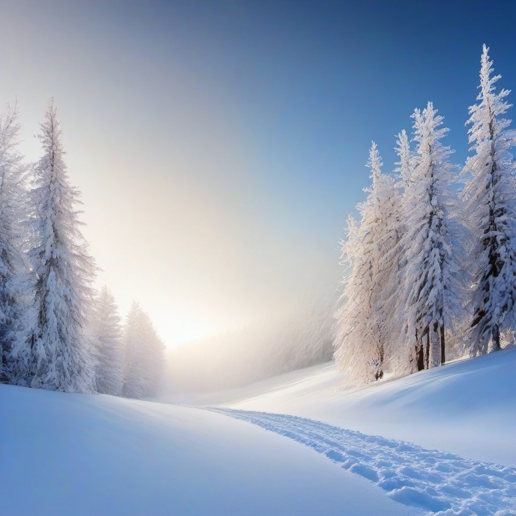 Snow Background Wallpaper - snow covered background  