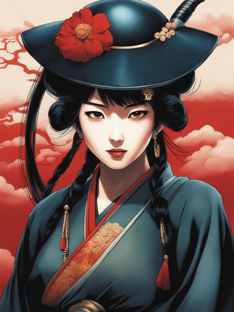 tokoyo - the japanese heroine who journeyed to the underworld to save her parents. 