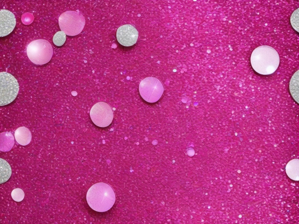 Pink And Silver Glitter Background  