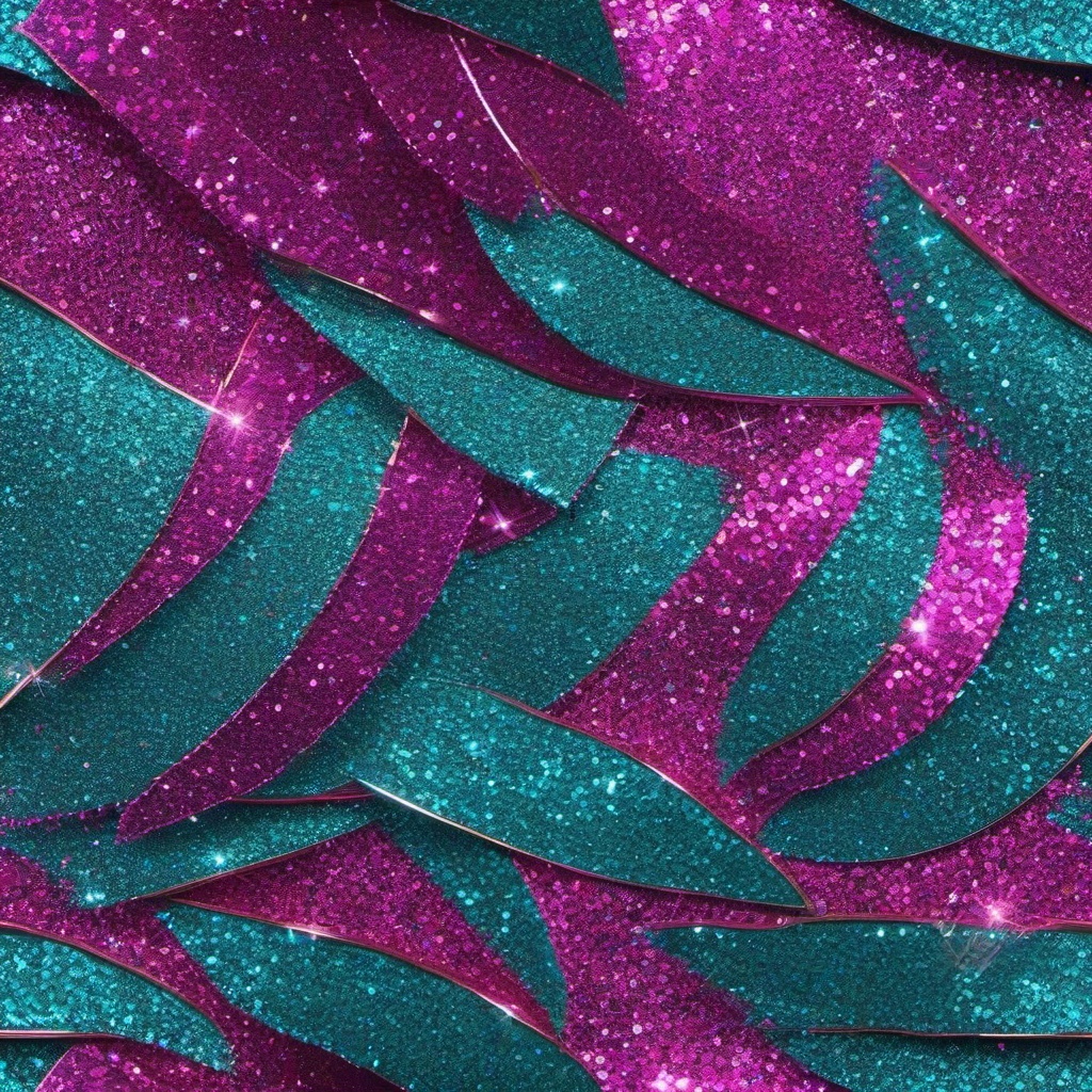 Glitter background - turquoise and pink glitter background  