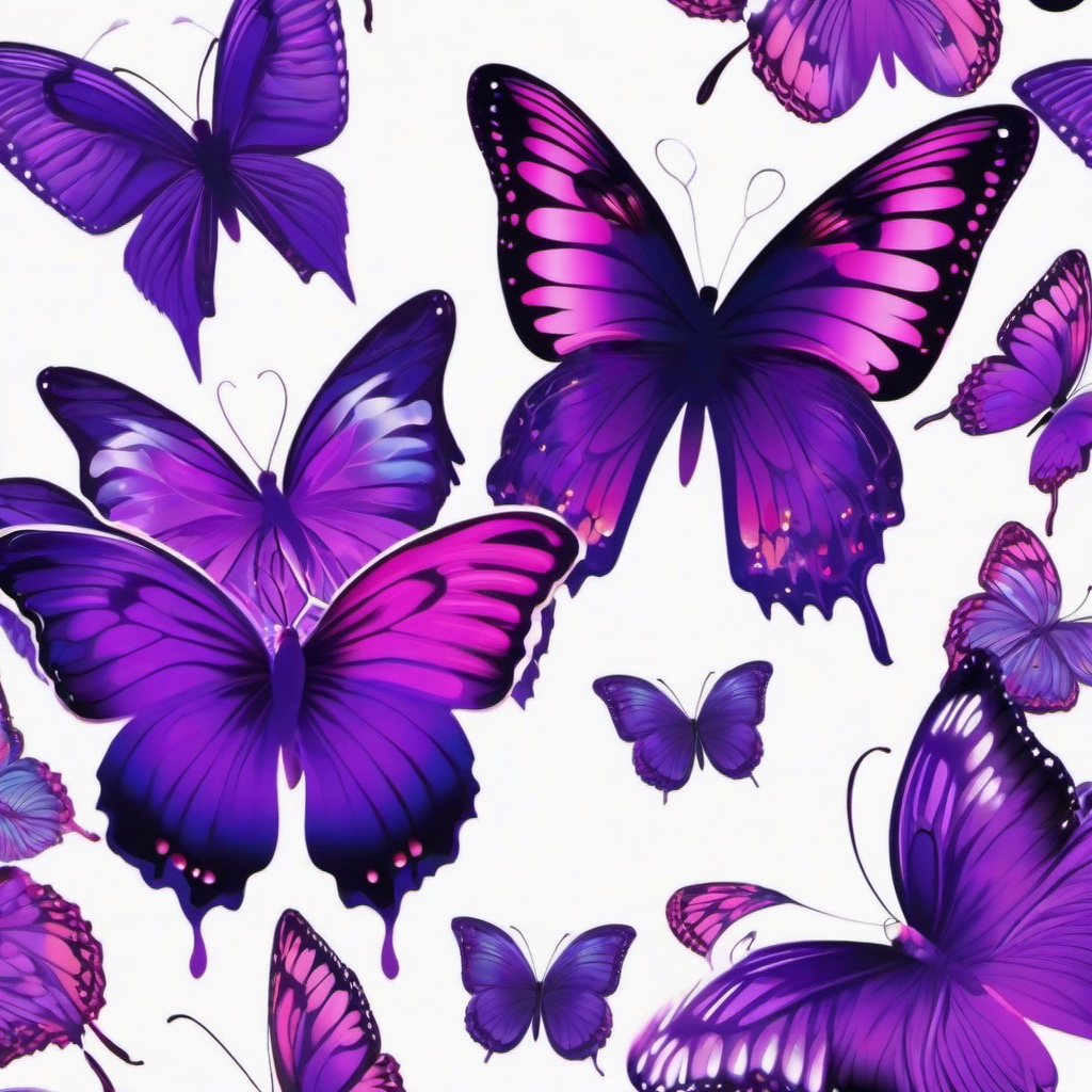 Butterfly Background Wallpaper - purple and pink butterfly background  