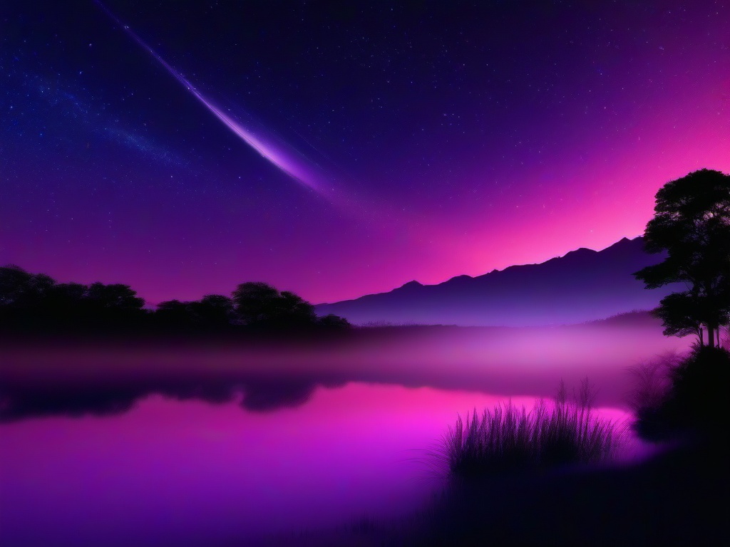 Purple Night Sky Background  ,desktop background wallpaper