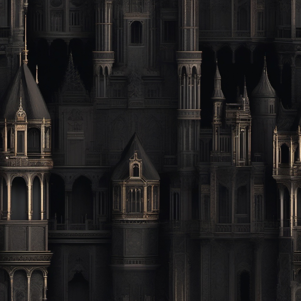 Dark Aesthetic Wallpaper - Embark on a journey to a mysterious gothic castle with dark aesthetic wallpaper, where shadows and elegance combine to create an enigmatic atmosphere.  intricate patterns, splash art, wallpaper art