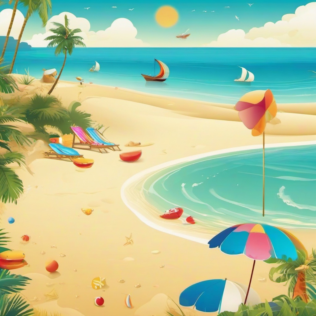 Beach Background Wallpaper - funny beach background  