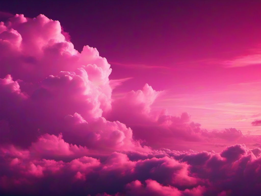 Pink Cloud Sky Wallpaper  ,desktop background wallpaper