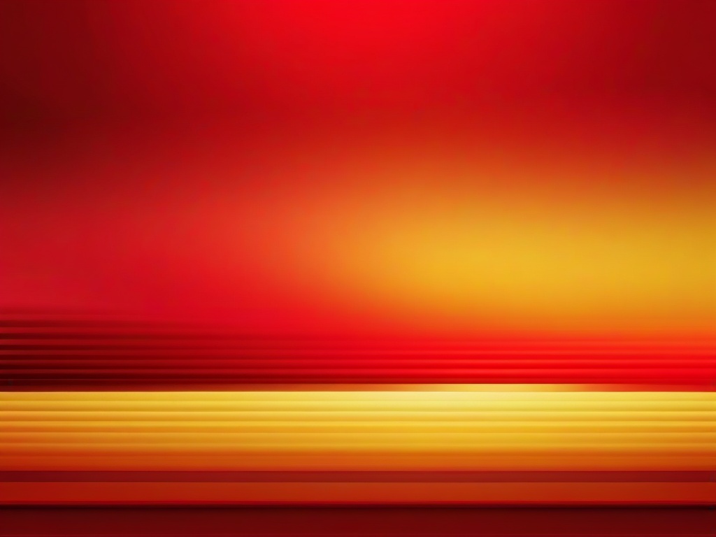 Red & Yellow Background-Vibrant red and yellow gradient, like a warm sunset transition  background wallpaper